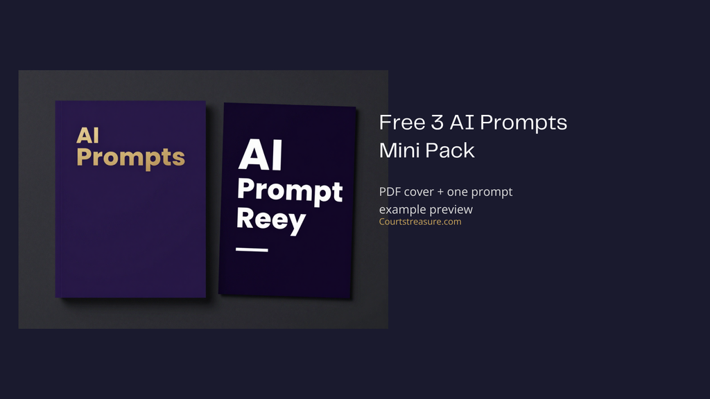 "Free AI Prompts Mini Pack — preview" t