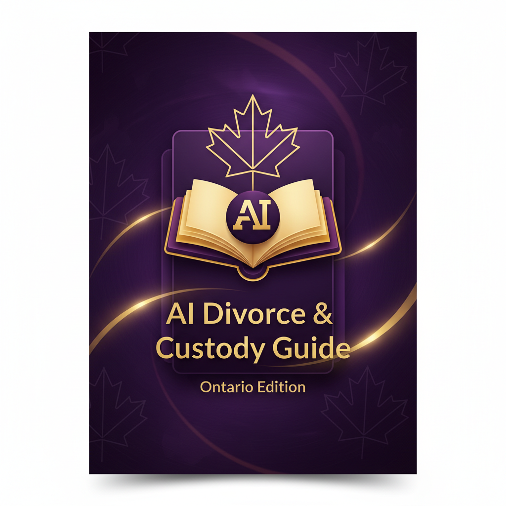 AI Divorce & Custody Guide - Ontario Cover