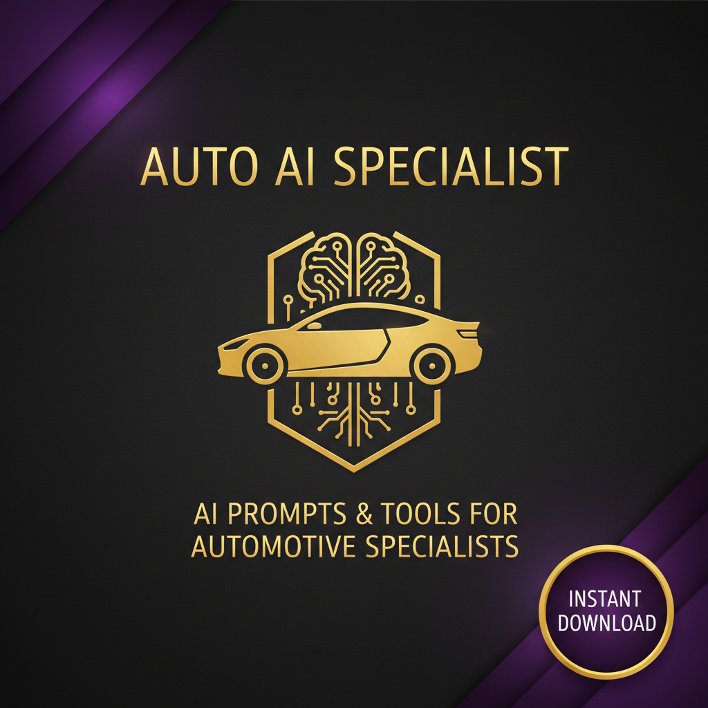 Auto AI Specialist Cover