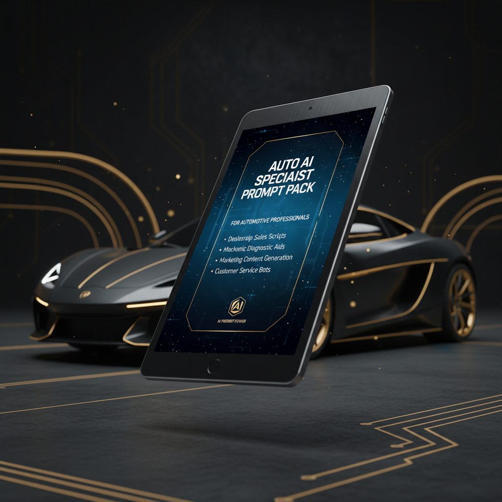 Auto AI Specialist Tablet