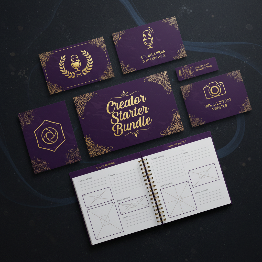 Creator Starter Bundle Mockup