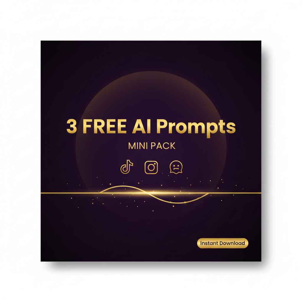 Free 3 AI Prompts Mini Pack Cover