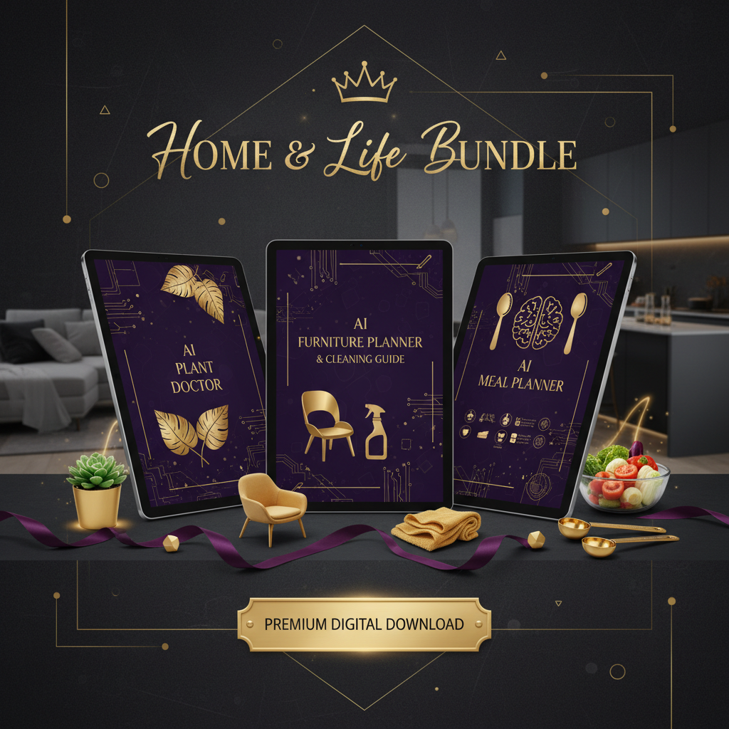 Home & Life Bundle Flat Lay
