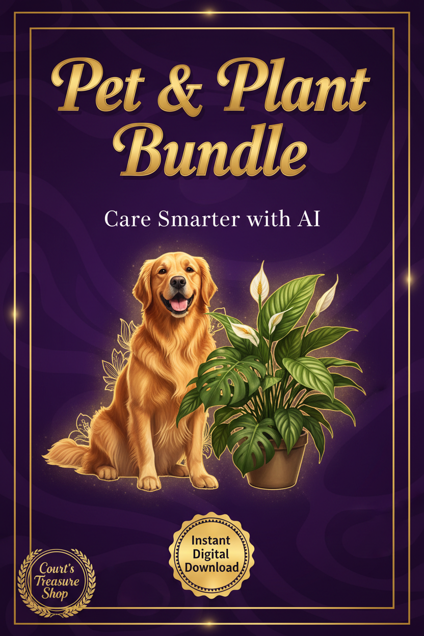 Pet & Plant Bundle - Cover