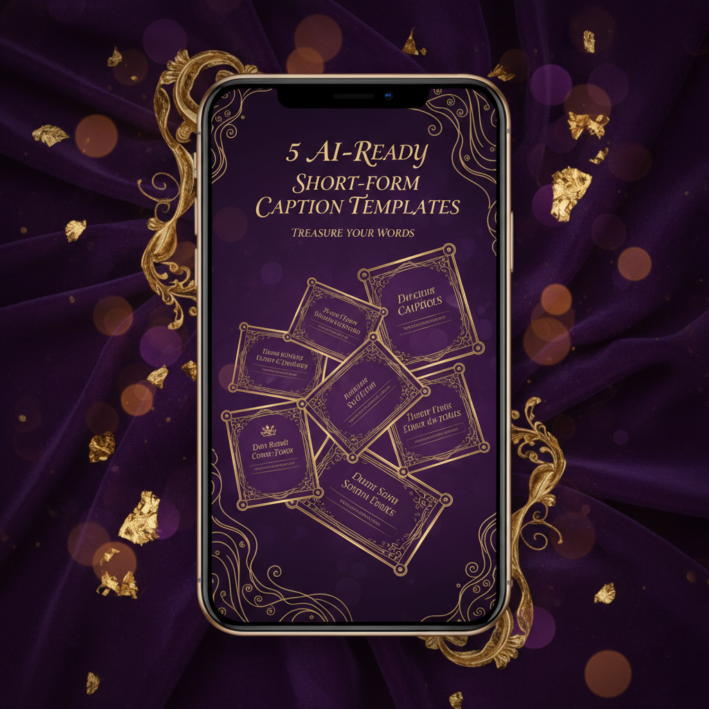 5 AI-Ready Short-Form Caption Templates