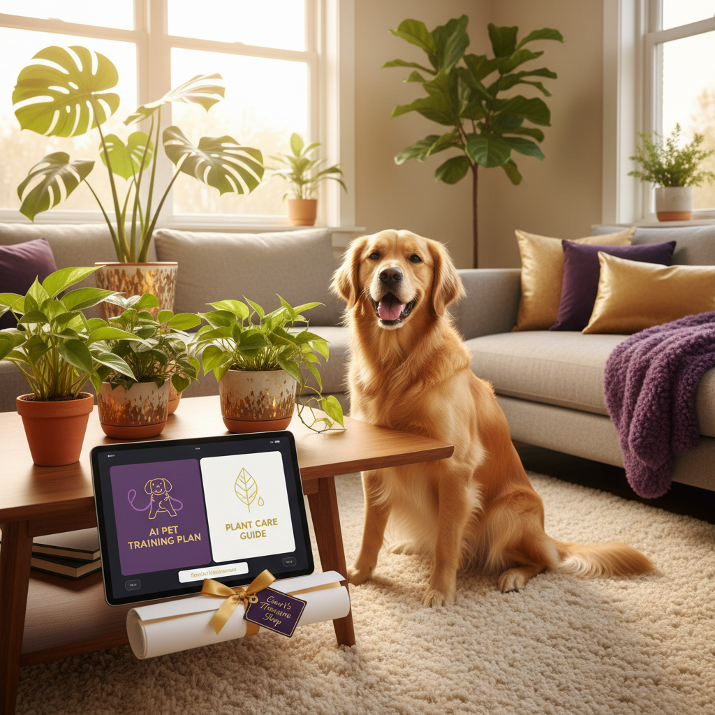 Pet & Plant Bundle — lifestyle