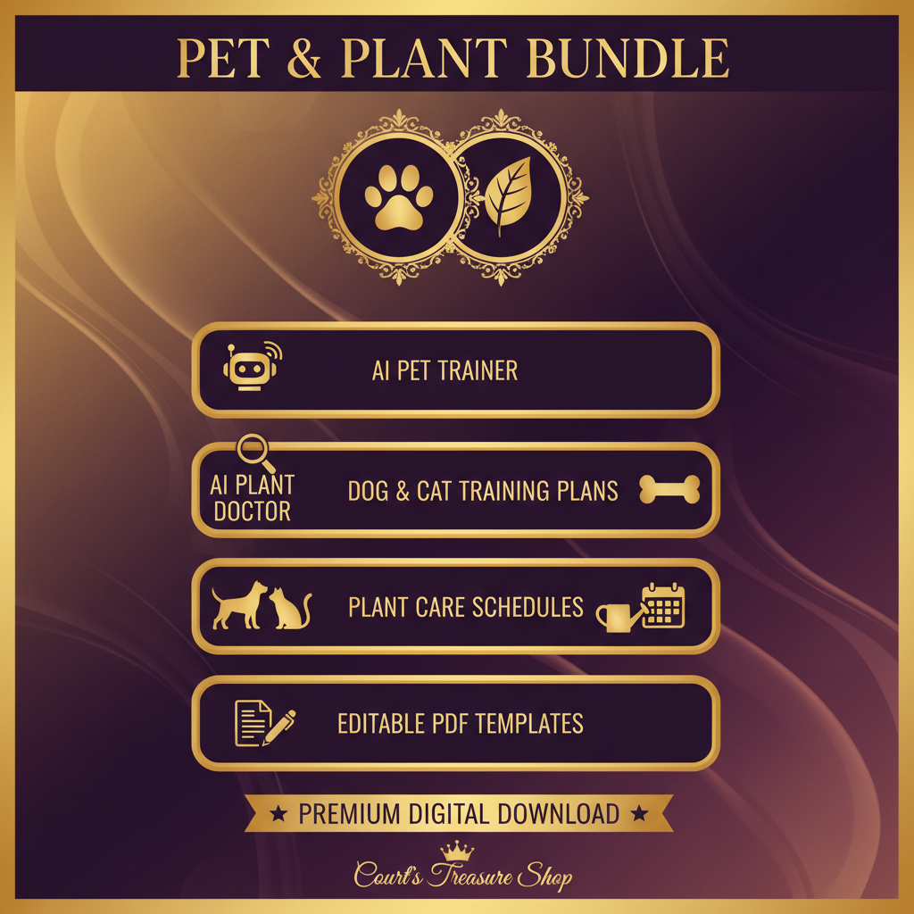 Pet & Plant Bundle — benefits