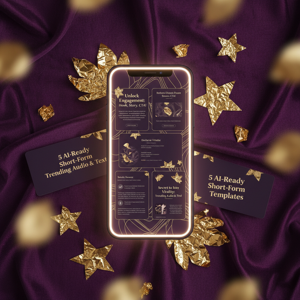 5 AI-Ready Short-Form Caption Templates